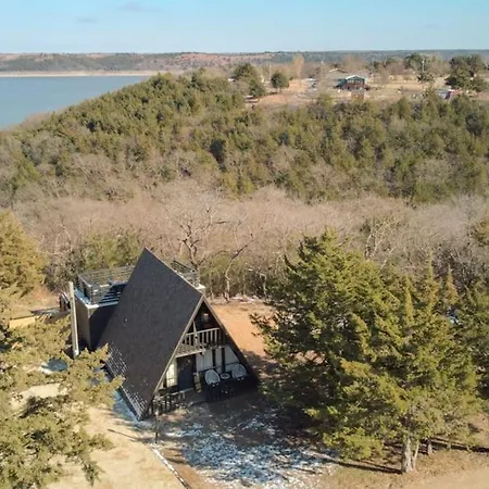 A-Frame With Hot Tub Fire Pit Game Room